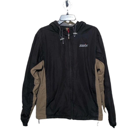 Swix - Men's Black Hooded Jacket Fleece Lined - Picture 1 of 7